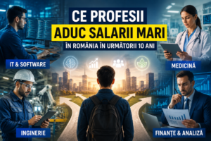 Ce profesii vor aduce cele mai mari salarii în România în următorii 10 ani. Domeniile spre care ar trebui să se orienteze tinerii